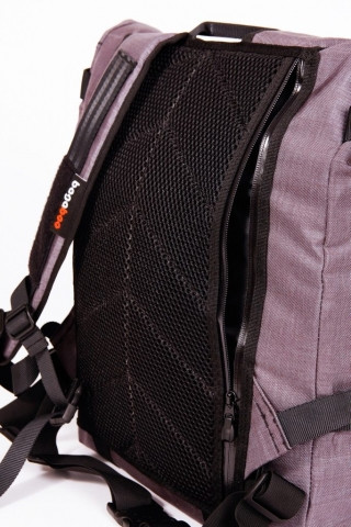bagaboo ransel hátizsák hátsó szivacs mögötti zseb